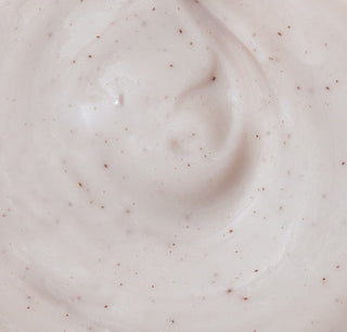 Close up image of light pink product texture