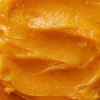 Close up image of Apoterra's Vitamin C Balm texture