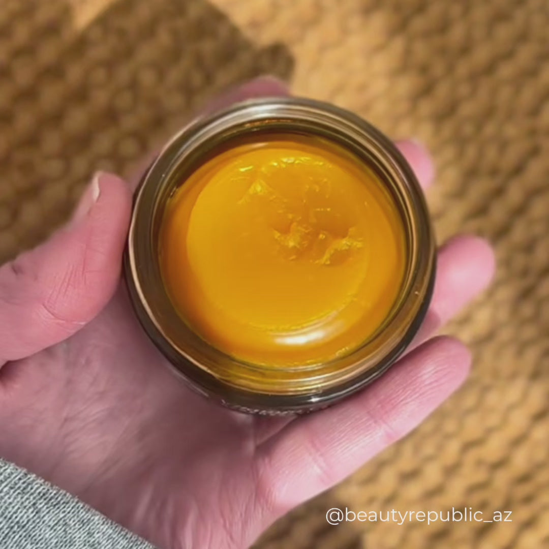 Apoterra's Vitamin C Regenerative Balm how to use and apply skincare video tutorial
