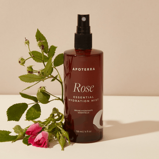 Apoterra Rose Essential Hydration Mist with rose sprig product image